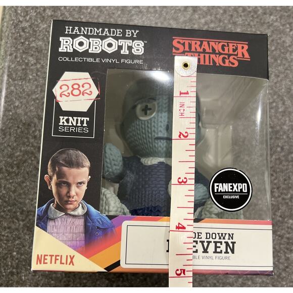 Handmade By Robots Upside Down Eleven FanExpo Stranger Things 282 Knit Series 5” - Picture 8 of 8